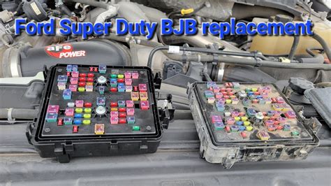 ford battery junction box|2020 f350 battery junction box.